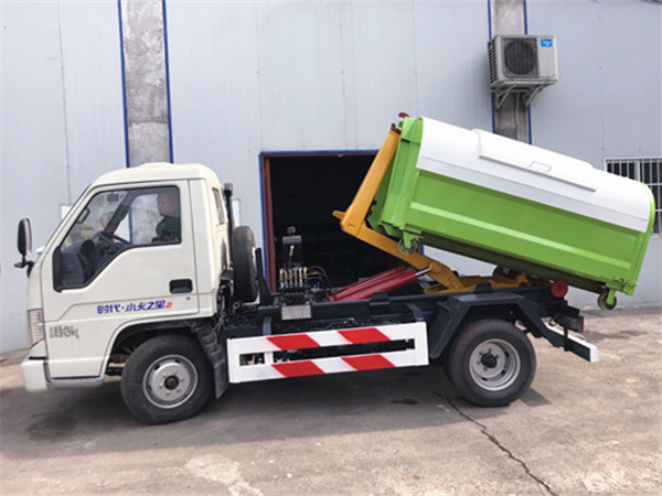 國五福田時(shí)代車廂可卸式垃圾車 國五福田時(shí)代車廂可卸式垃圾車