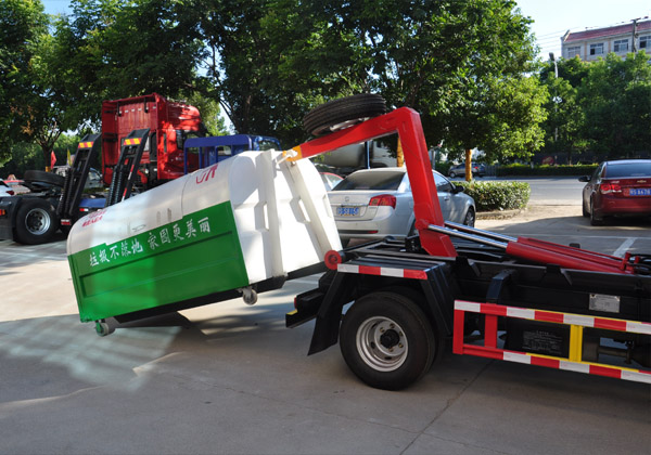 國五凱馬車廂可卸式垃圾車 國五凱馬車廂可卸式垃圾車