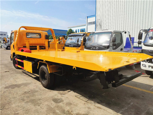 江鈴凱銳一拖二平板清障車 江鈴凱銳一拖二平板清障車