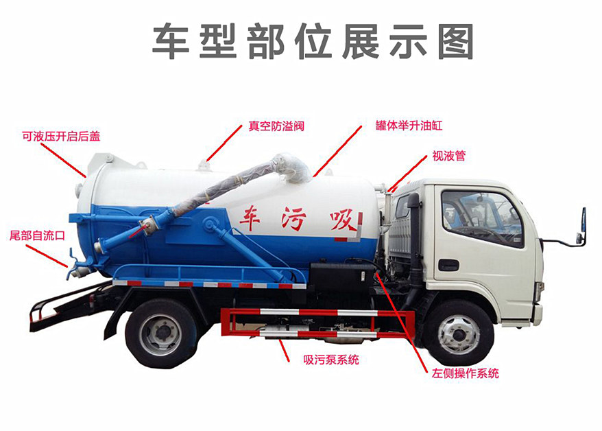 吸污車結(jié)構(gòu)圖