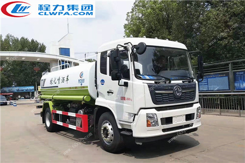 東風(fēng)天錦國六灑水車交付河北廊坊徐總