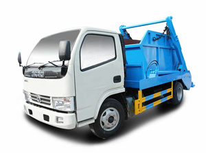 程力威牌CLW5070ZBSD5型擺臂式垃圾車(chē)