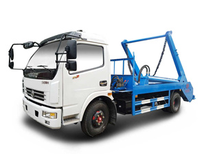 東風(fēng)多利卡擺臂式垃圾車(chē)