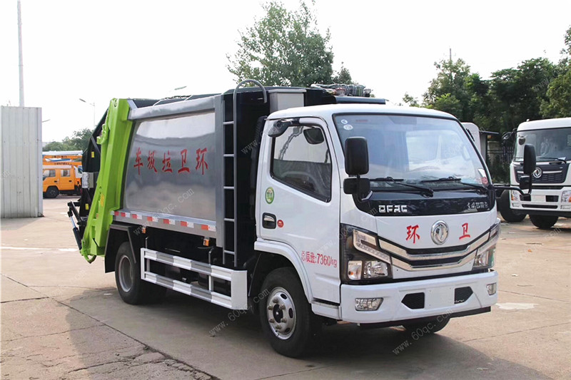 國六東風多利卡D6壓縮垃圾車